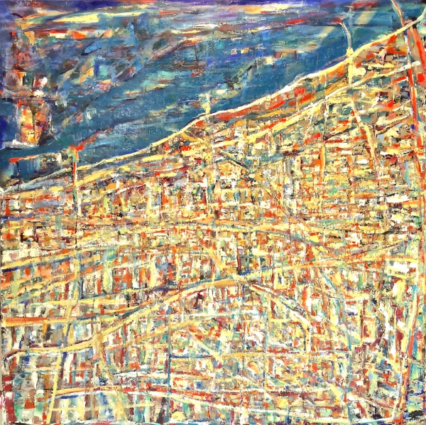 Click here to view    Travel Embodiments N19: Lisbon From Above by Silvana LaCreta Ravena