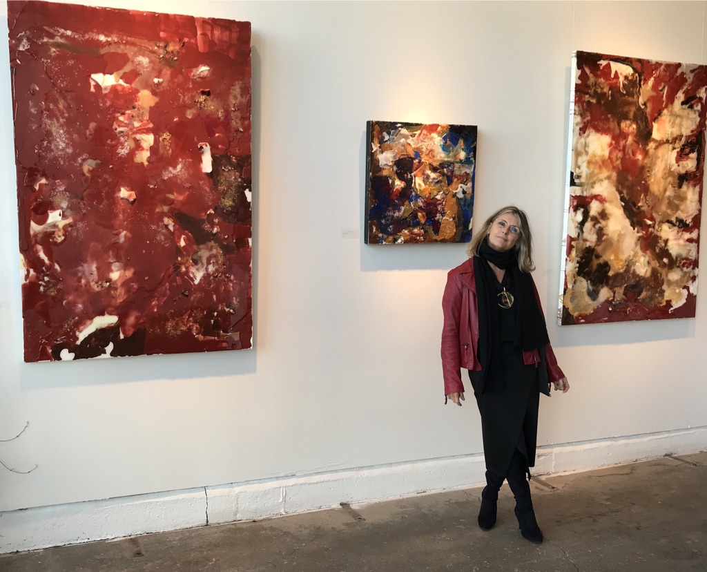 Click here to view  Encaustics 2018 - Fall Salon - Veronique Wantz Gallery 2018 by Silvana LaCreta Ravena