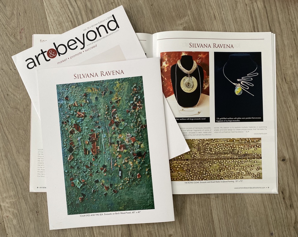 Click here to view W- Art and Beyond, Winter 2019 by Silvana LaCreta Ravena