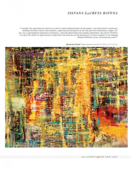 Click here to view Works in the book International Contemporary Masters VII  by Silvana LaCreta Ravena