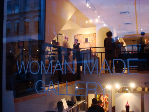 Click here to view Group show at The Woman Made Gallery, Chicago, IL by Silvana LaCreta Ravena