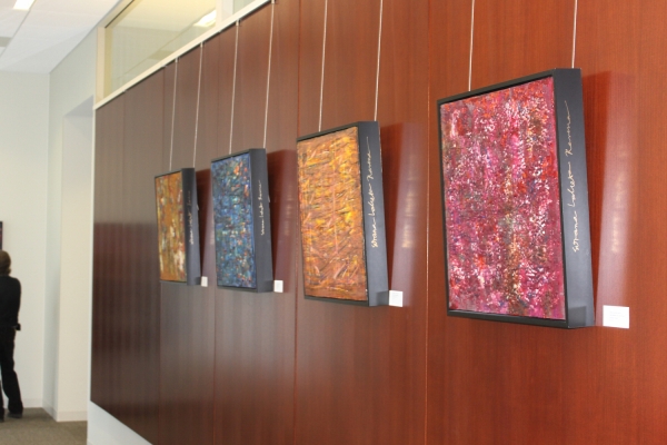Click here to view Two Person show at the Mill City Clinic, Minneapolis, USA by Silvana LaCreta Ravena