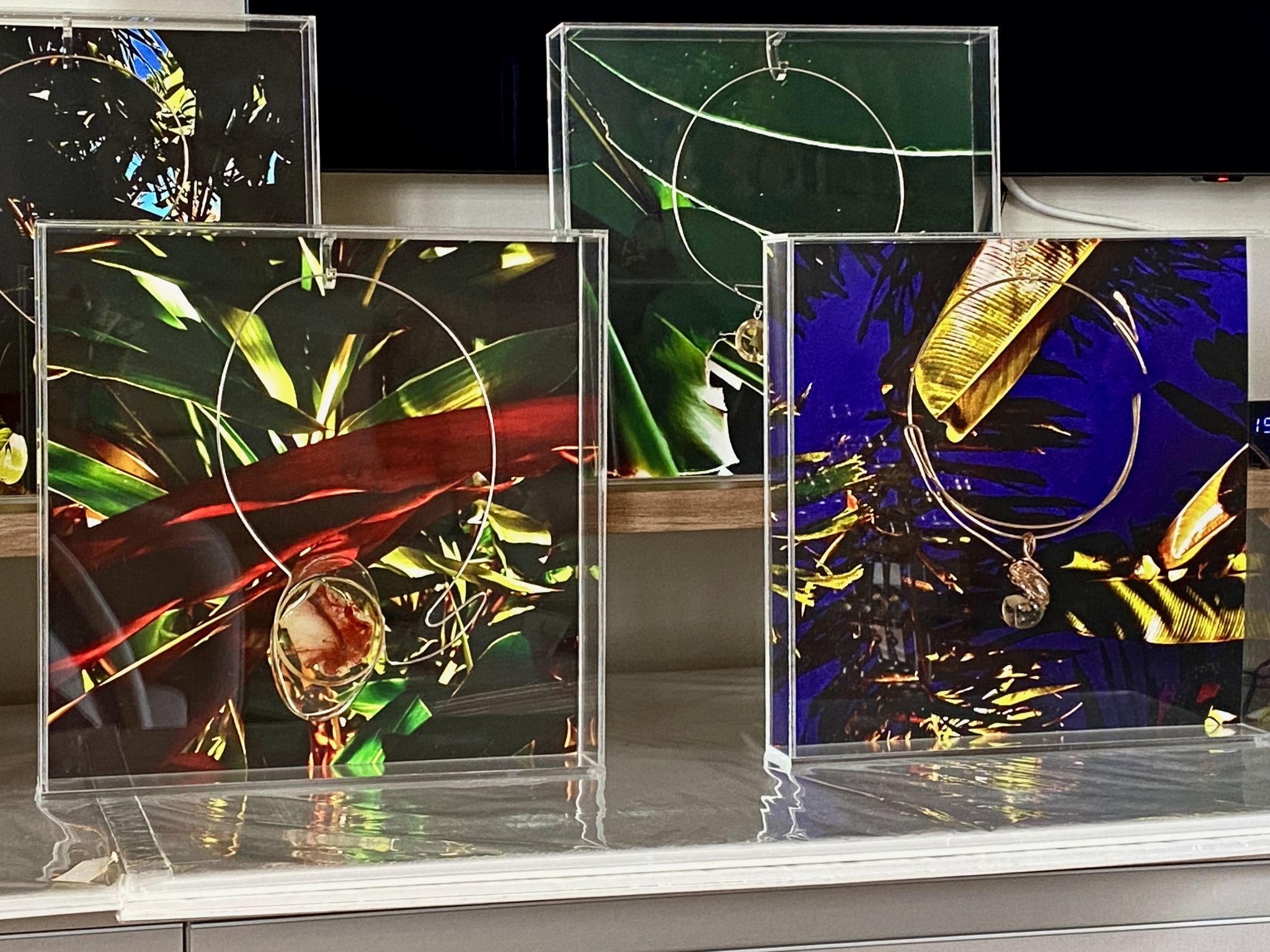Click here to view   Assemblage Boxes - Solo Show, SP - BR by Silvana LaCreta Ravena