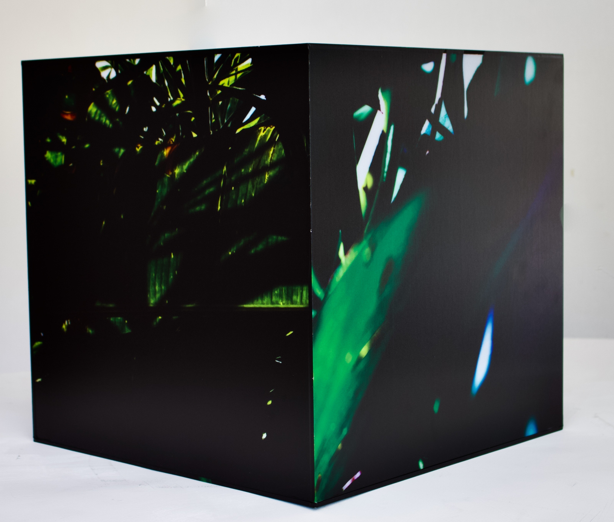 Click here to view     Luzes da Floresta: Cubos de Luz Verde by Silvana LaCreta Ravena