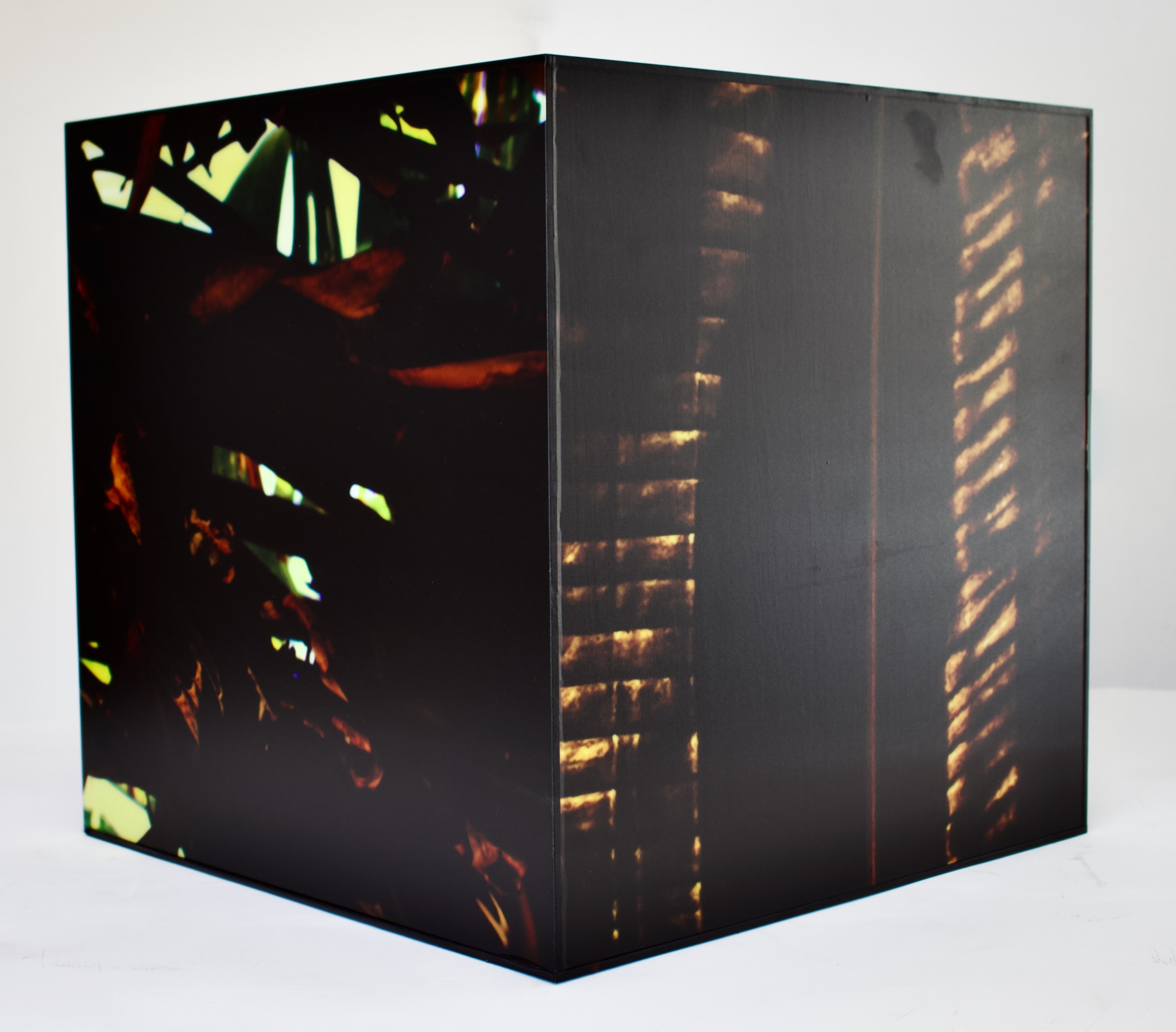 Click here to view      Luzes da Floresta: Cubos de Luz Dourados by Silvana LaCreta Ravena