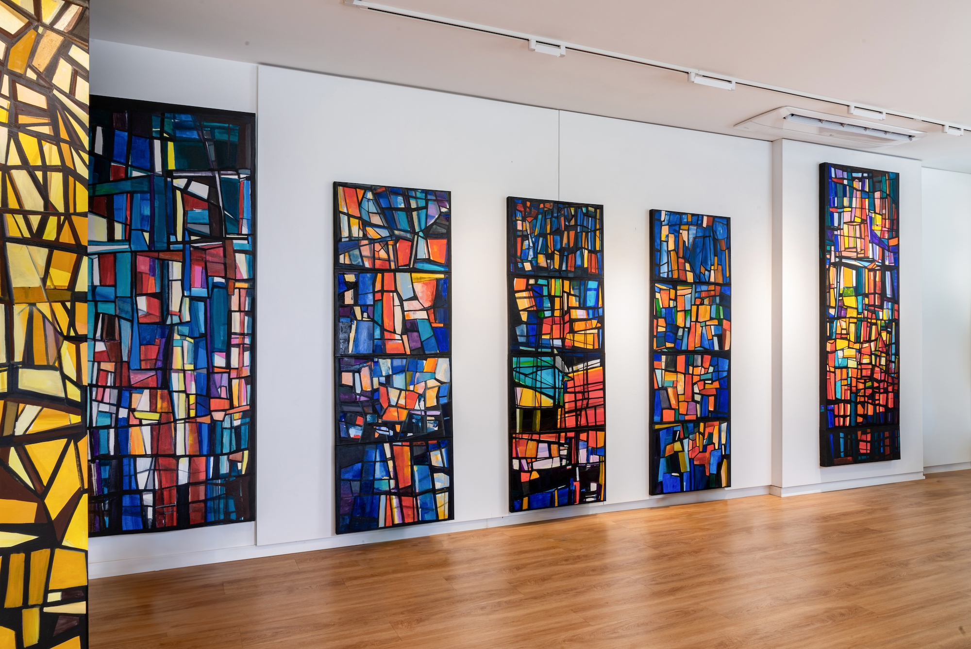 Click here to view  Sinais Vitrais  Immersive Installation: Blue Windows by Silvana LaCreta Ravena