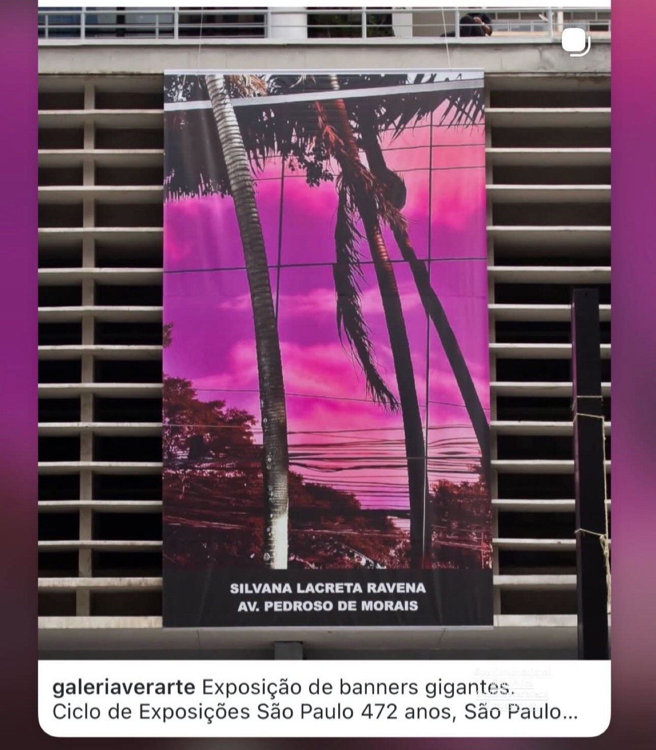 Click here to view Banner Gigante foto Pink Pedroso  by Silvana LaCreta Ravena